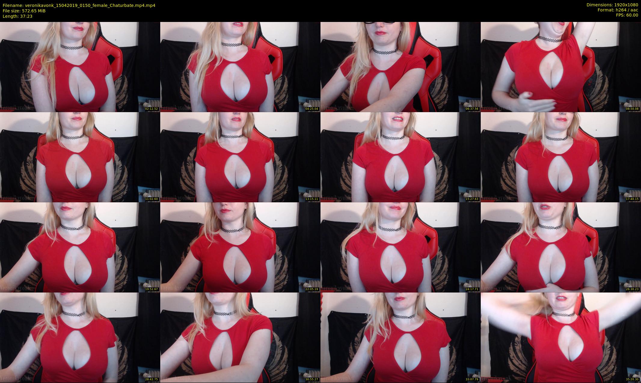 veronikavonk — 38 minute Chaturbate female cam show recording, 1080p, Apr 15, 2019