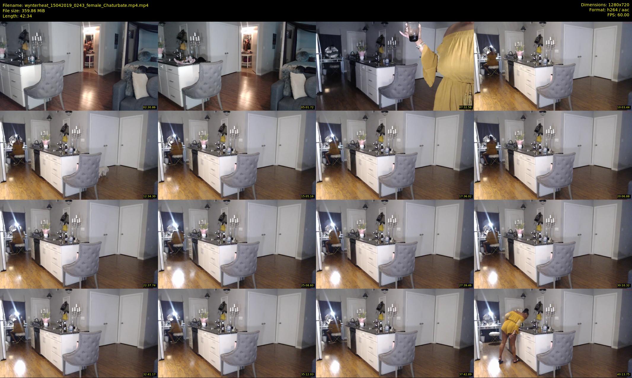 wynterheat — 43 minute Chaturbate female cam show recording, 720p, Apr 15, 2019