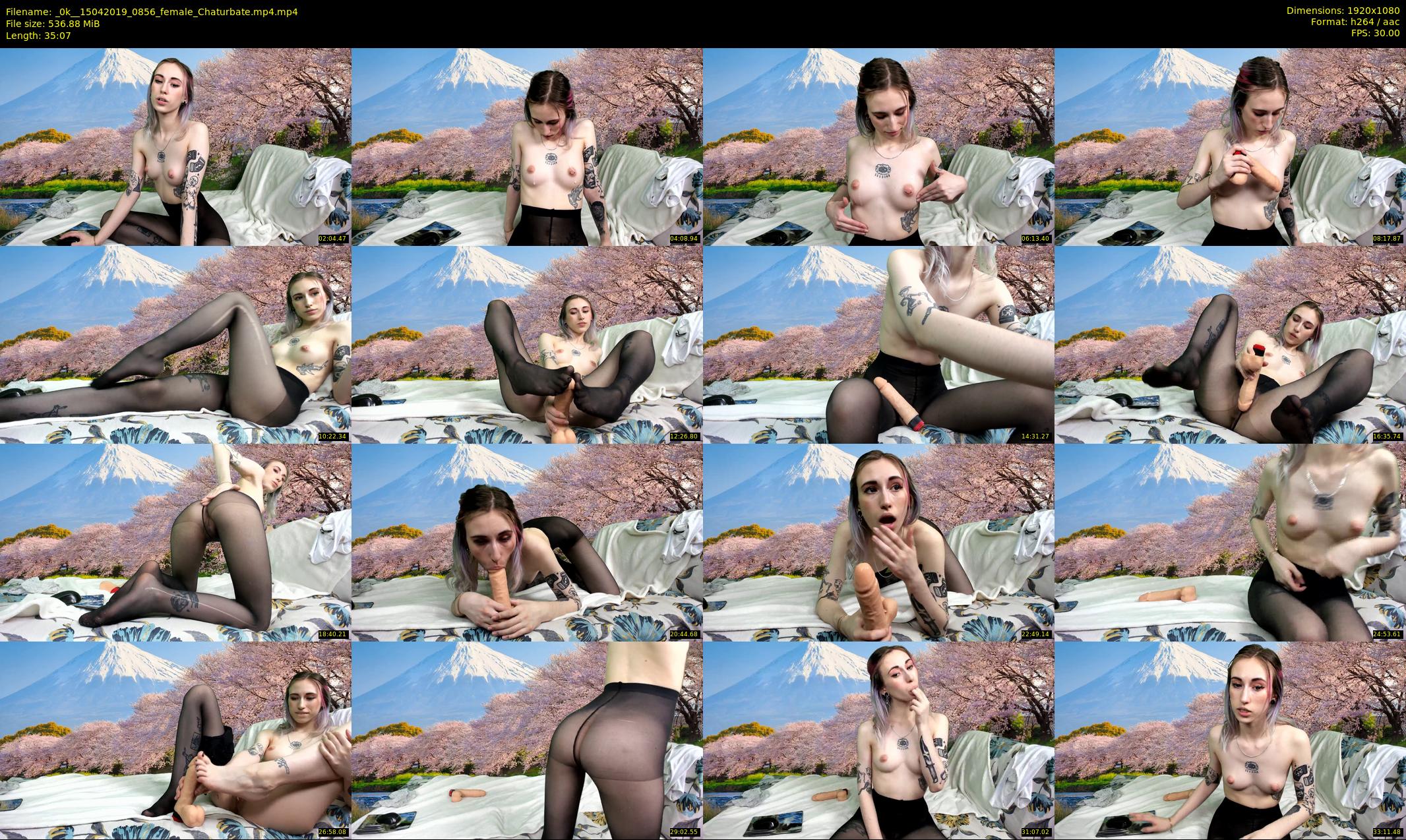 _0k_ — 36 minute Chaturbate female cam show recording, 1080p, Apr 15, 2019
