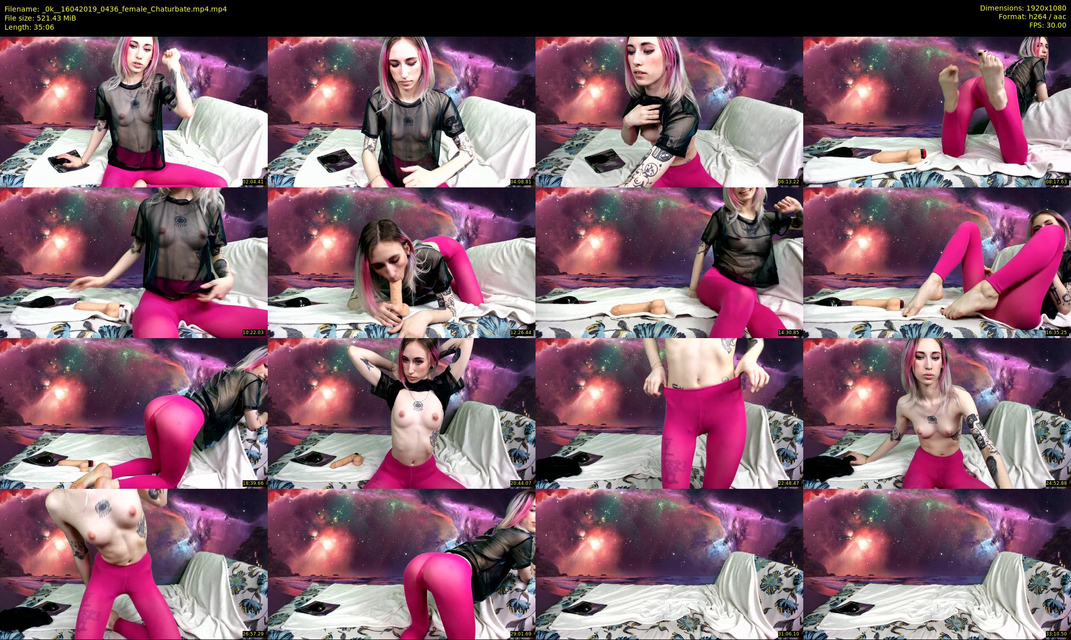_0k_ — 36 minute Chaturbate female cam show recording, 1080p, Apr 16, 2019