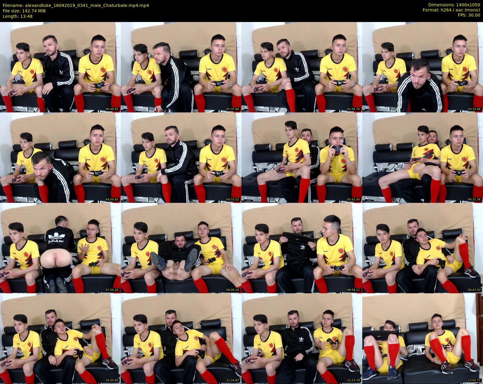 alexandluke — 14 minute Chaturbate male cam show recording, 720p, Apr 16, 2019