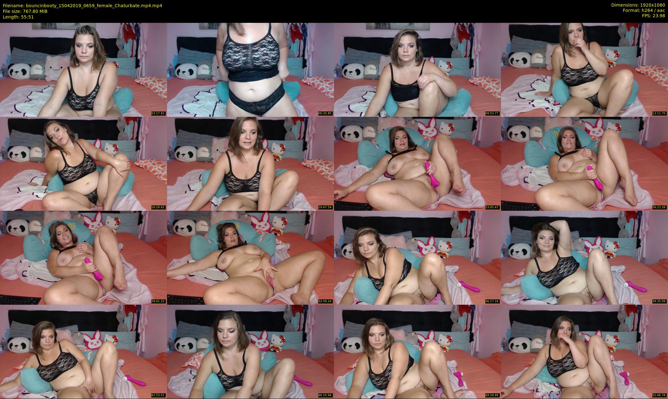 bouncinbooty — 56 minute Chaturbate female cam show recording, 1080p, Apr 15, 2019
