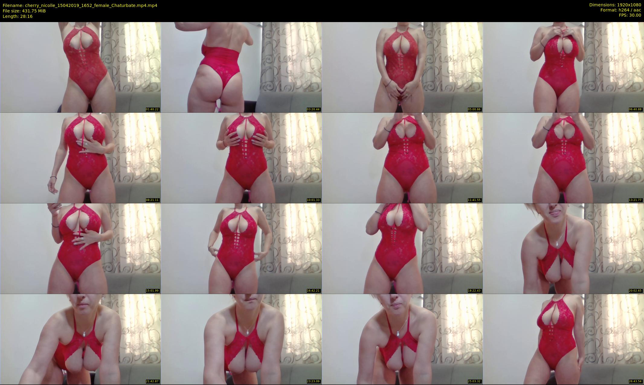 cherry_nicolle — 29 minute Chaturbate female cam show recording, 1080p, Apr 15, 2019