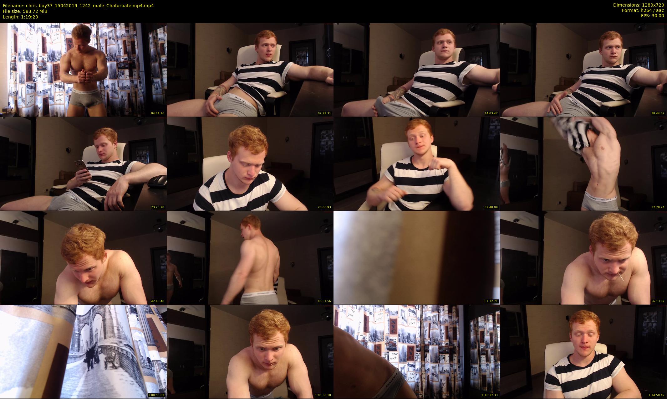 chris_boy37 — 80 minute Chaturbate male cam show recording, 720p, Apr 15, 2019