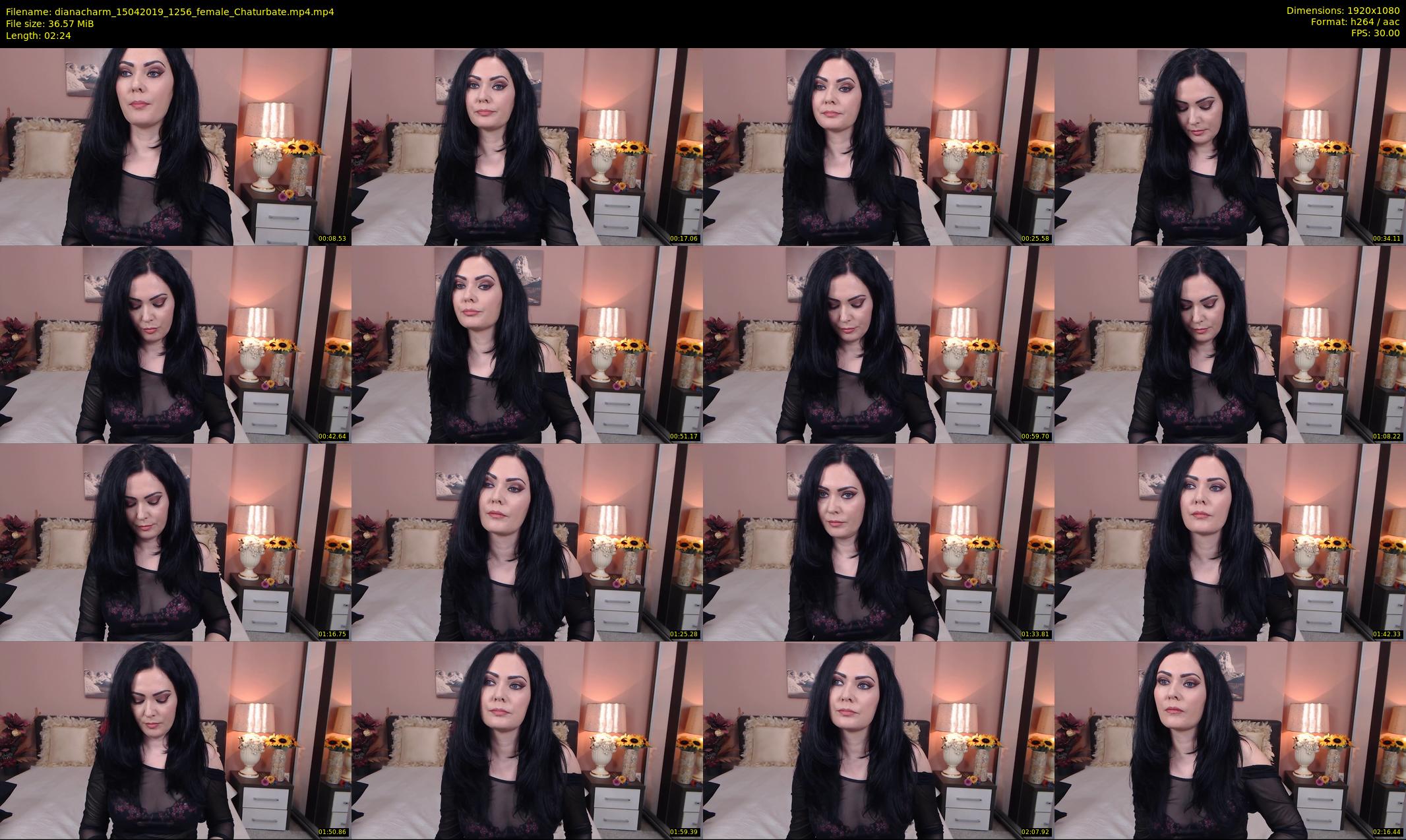 dianacharm — 3 minute Chaturbate female cam show recording, 1080p, Apr 15, 2019