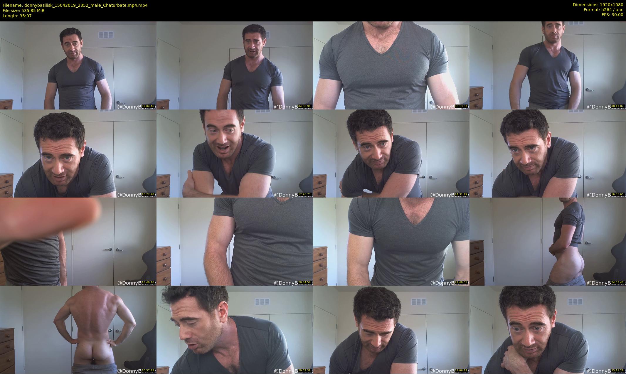 donnybasilisk — 36 minute Chaturbate male cam show recording, 1080p, Apr 15, 2019