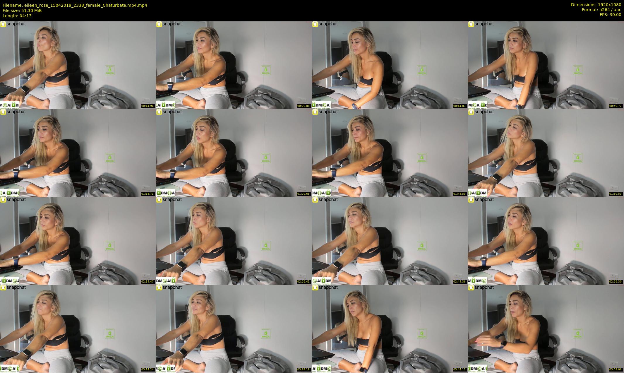 eileen_rose — 5 minute Chaturbate female cam show recording, 1080p, Apr 15, 2019
