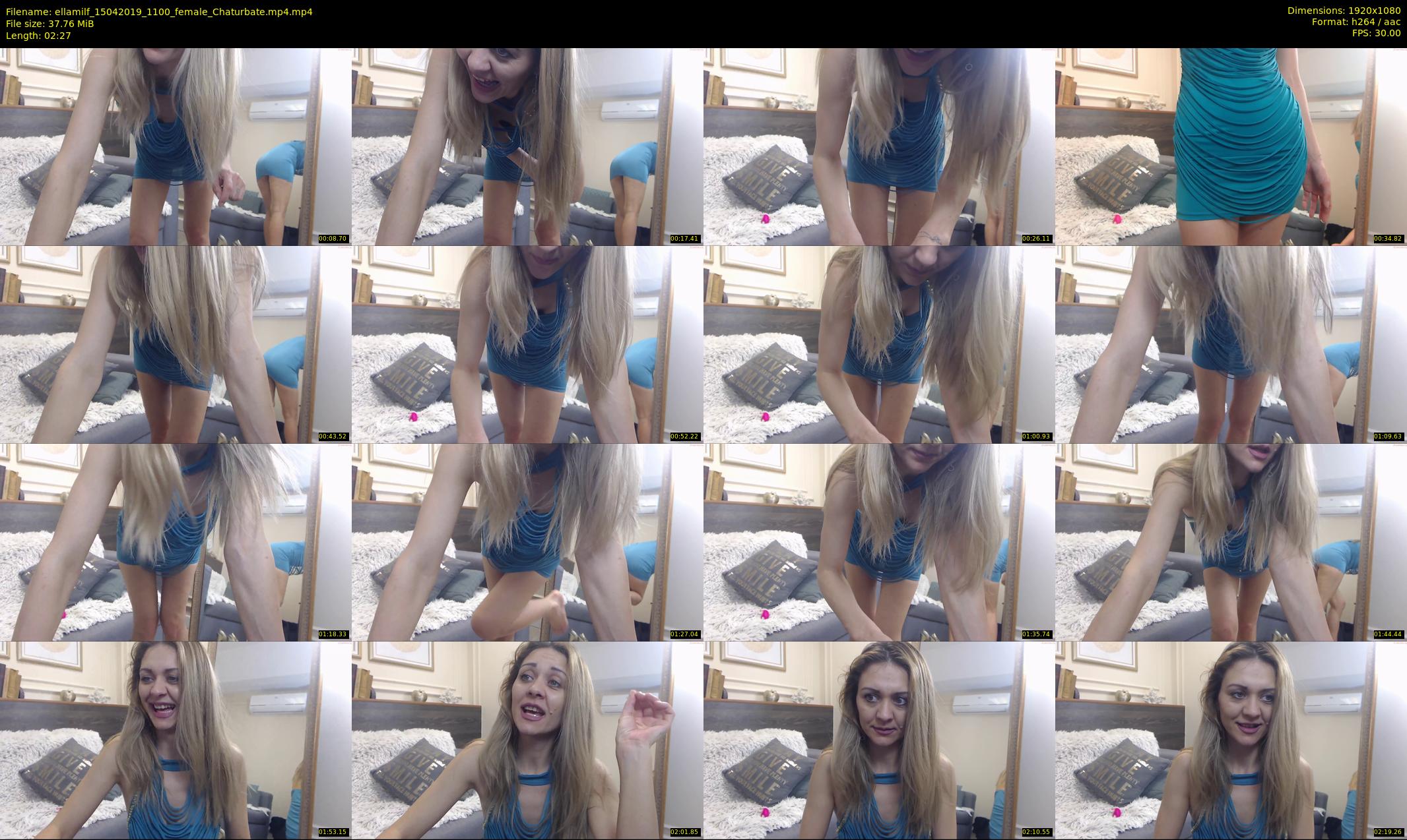 ellamilf — 3 minute Chaturbate female cam show recording, 1080p, Apr 15, 2019