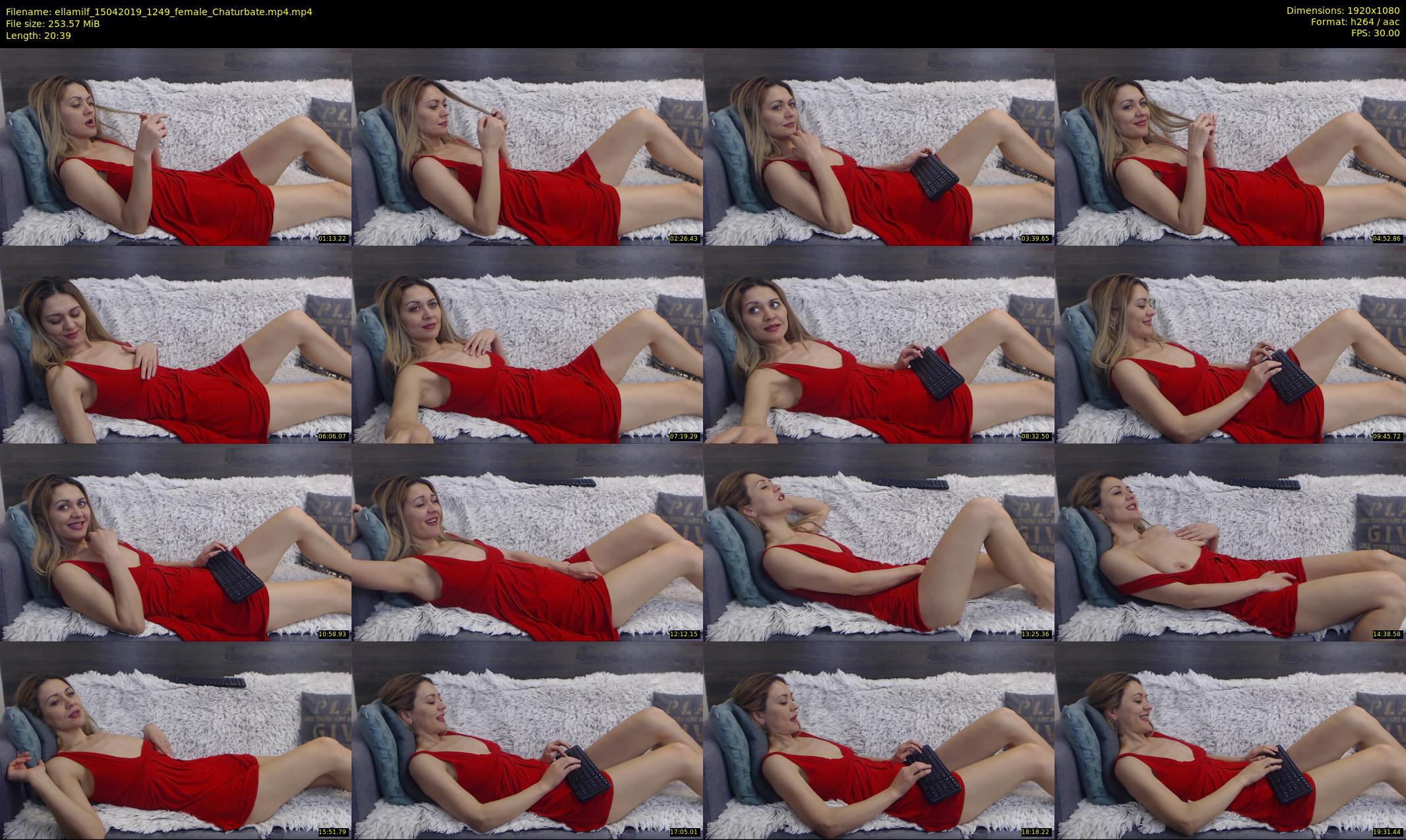 ellamilf — 21 minute Chaturbate female cam show recording, 1080p, Apr 15, 2019