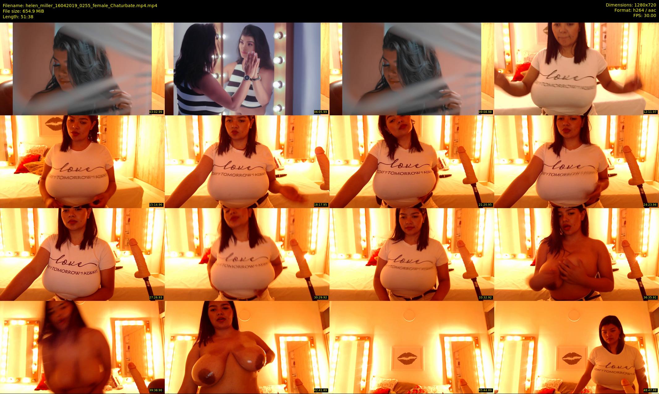 helen_miller — 52 minute Chaturbate female cam show recording, 720p, Apr 16, 2019