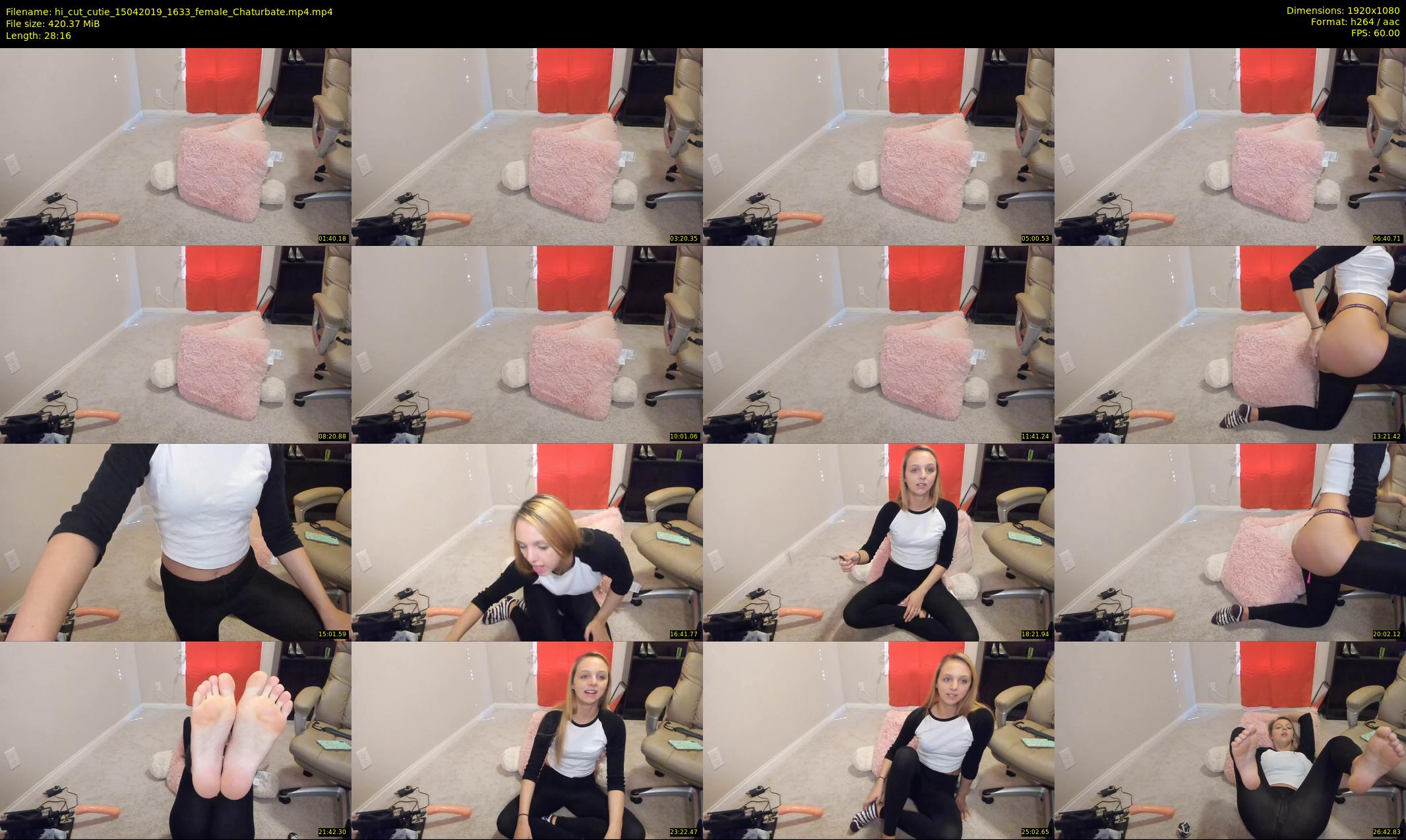hi_cut_cutie — 29 minute Chaturbate female cam show recording, 1080p, Apr 15, 2019