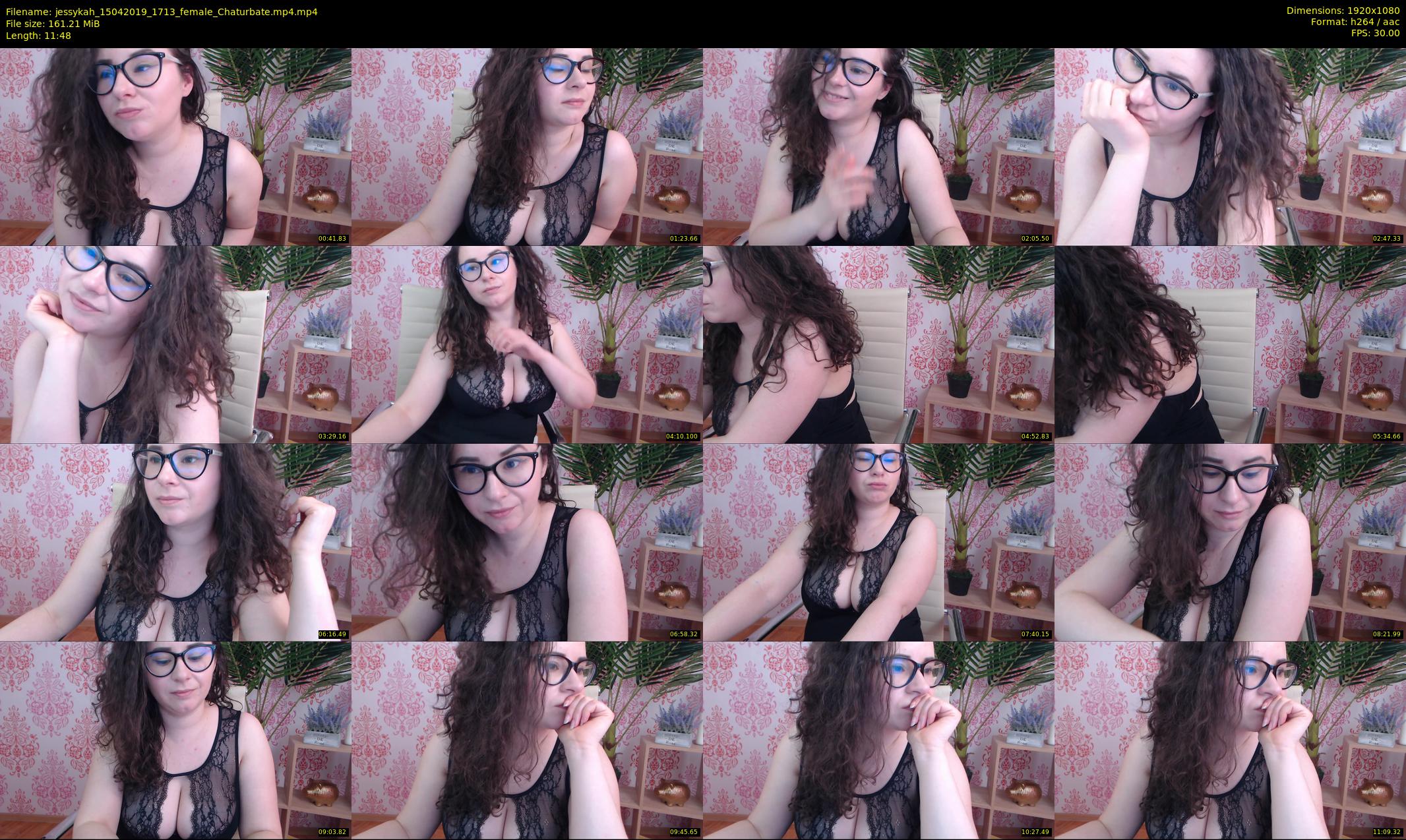 jessykah — 12 minute Chaturbate female cam show recording, 1080p, Apr 15, 2019