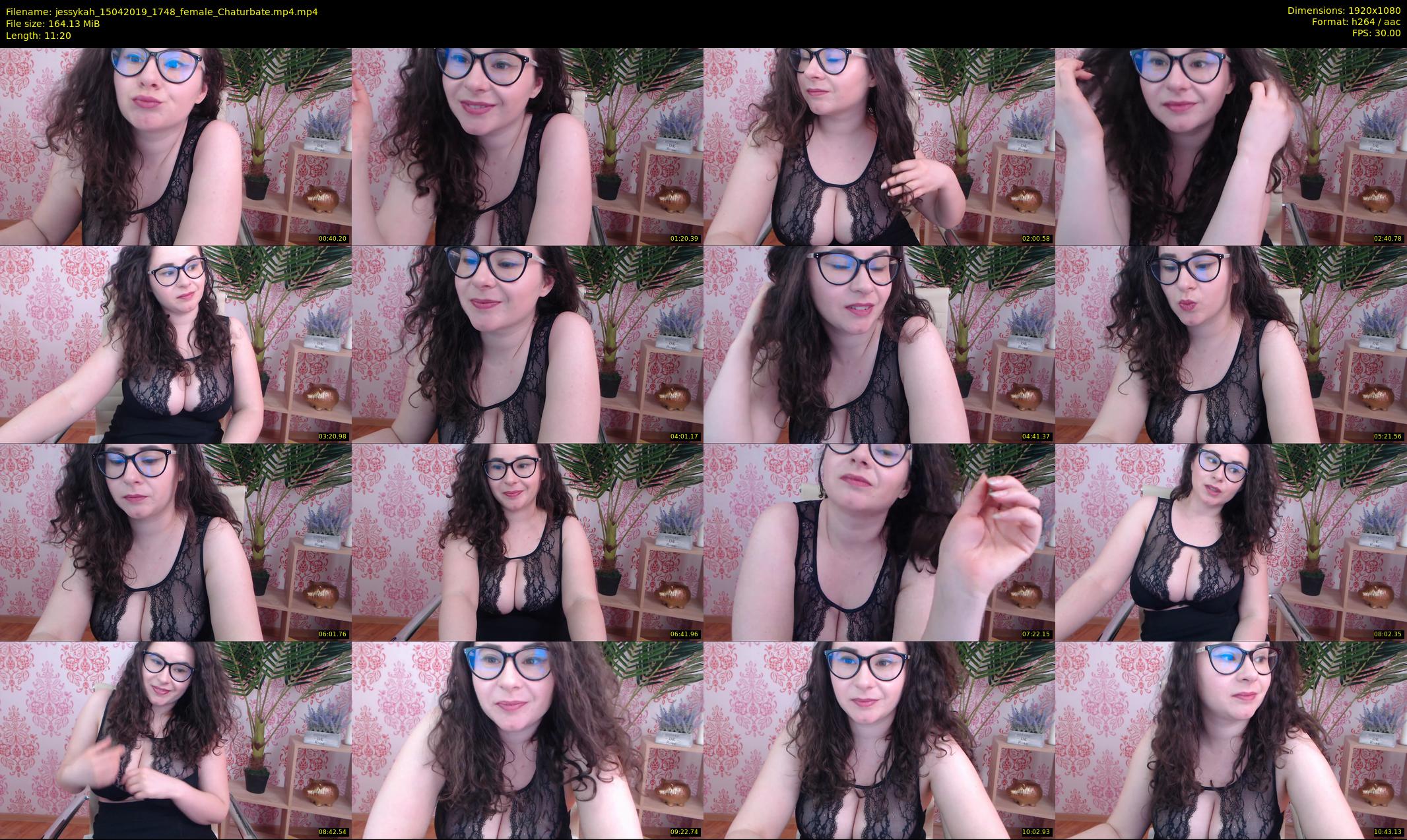 jessykah — 12 minute Chaturbate female cam show recording, 1080p, Apr 15, 2019