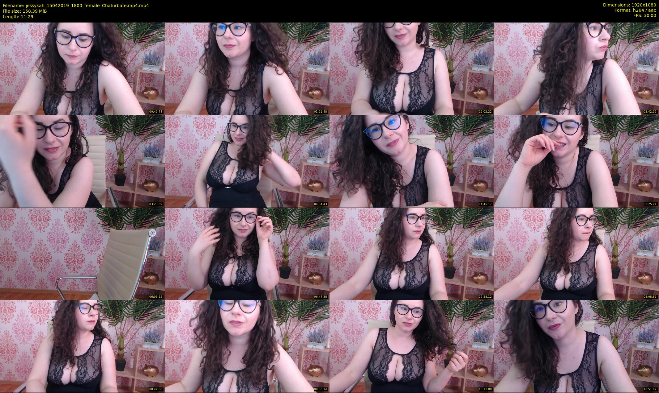 jessykah — 12 minute Chaturbate female cam show recording, 1080p, Apr 15, 2019