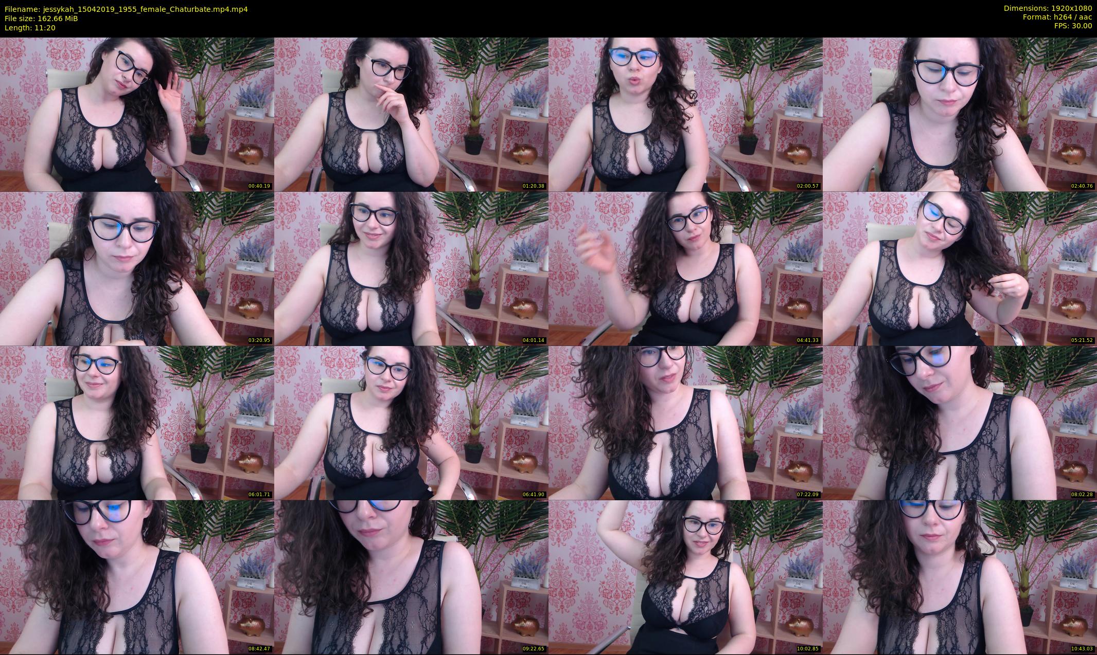 jessykah — 12 minute Chaturbate female cam show recording, 1080p, Apr 15, 2019