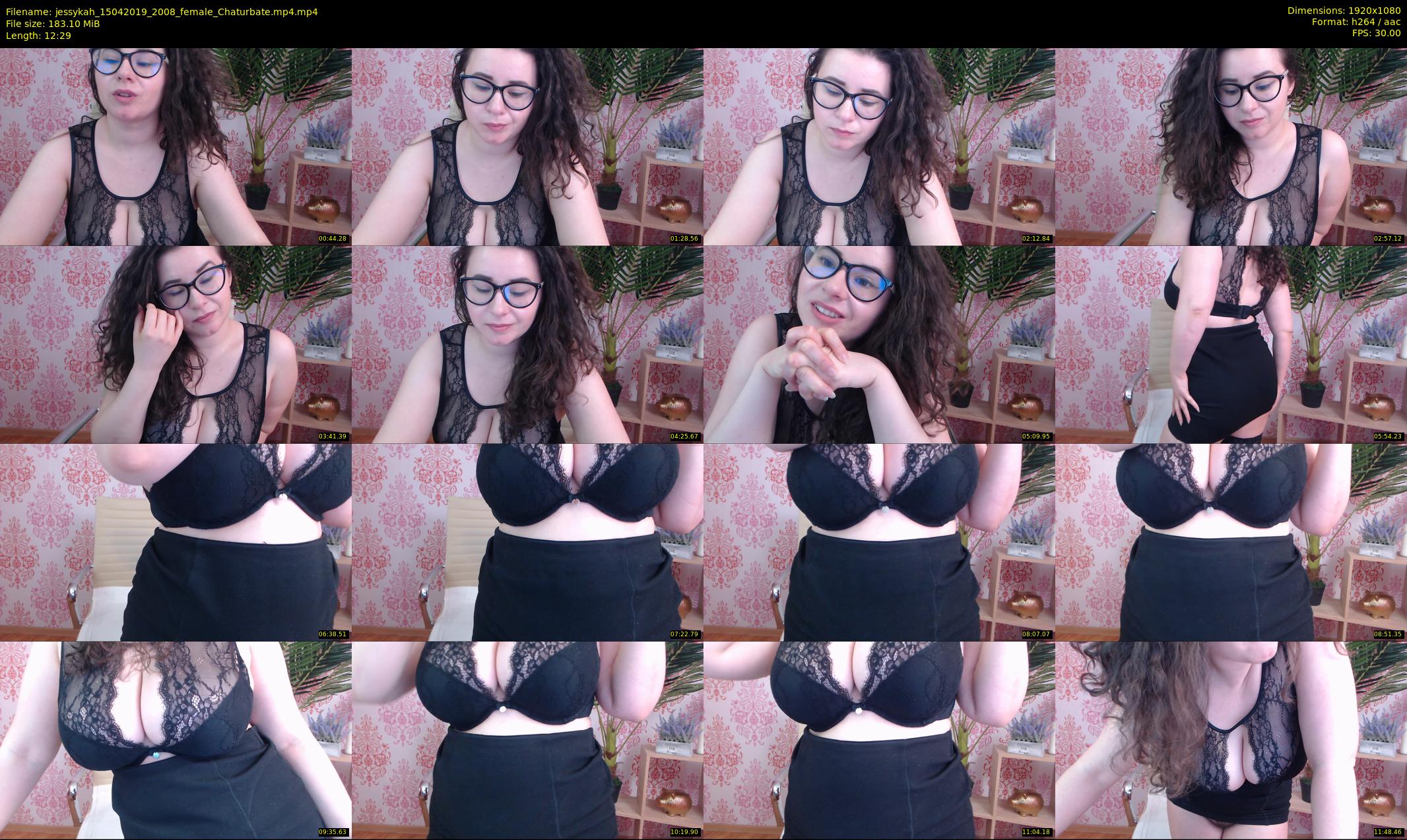 jessykah — 13 minute Chaturbate female cam show recording, 1080p, Apr 15, 2019