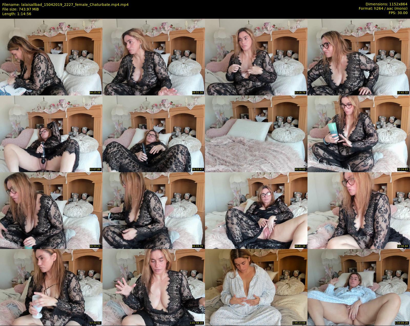 lalaisallbad — 75 minute Chaturbate female cam show recording, 720p, Apr 15, 2019