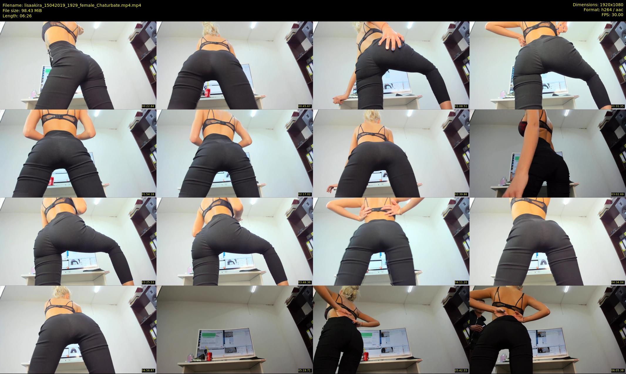 lisaakira — 7 minute Chaturbate female cam show recording, 1080p, Apr 15, 2019