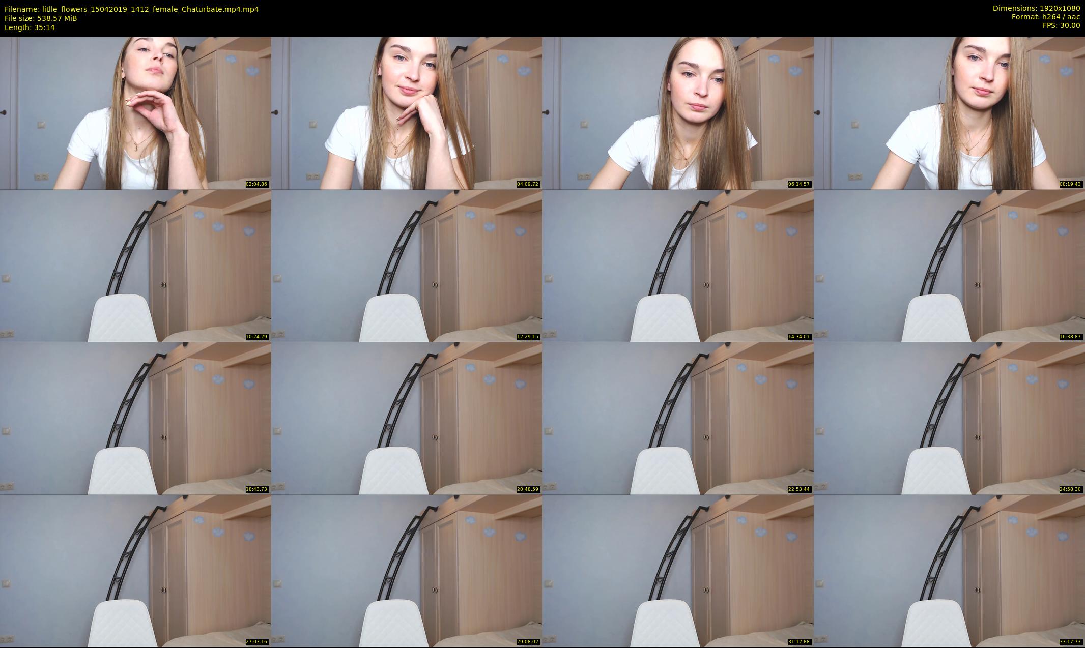 litlle_flowers — 36 minute Chaturbate female cam show recording, 1080p, Apr 15, 2019
