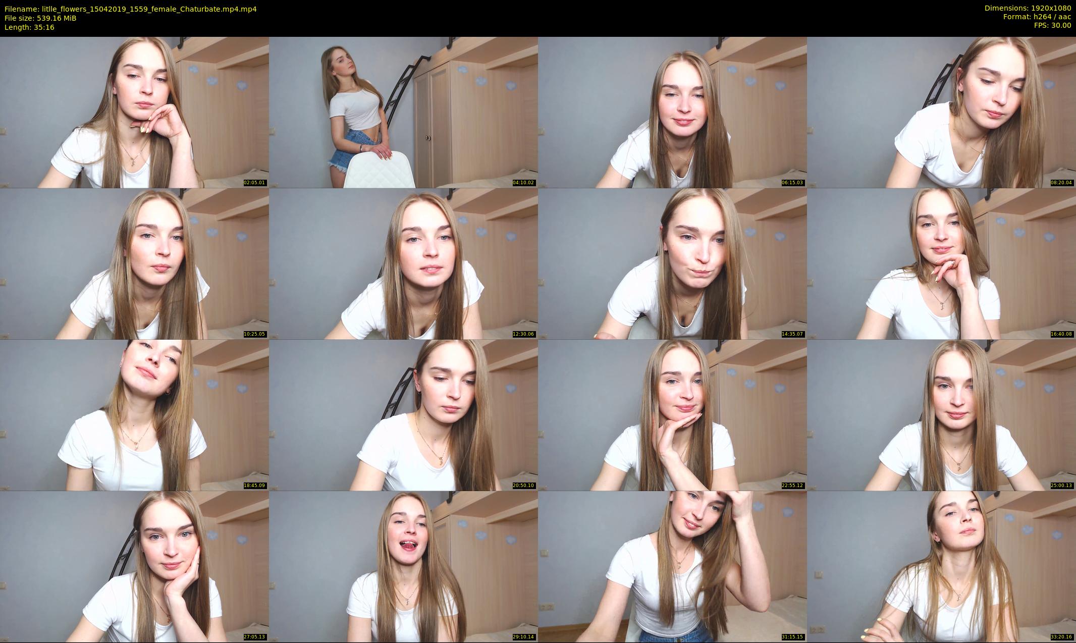 litlle_flowers — 36 minute Chaturbate female cam show recording, 1080p, Apr 15, 2019
