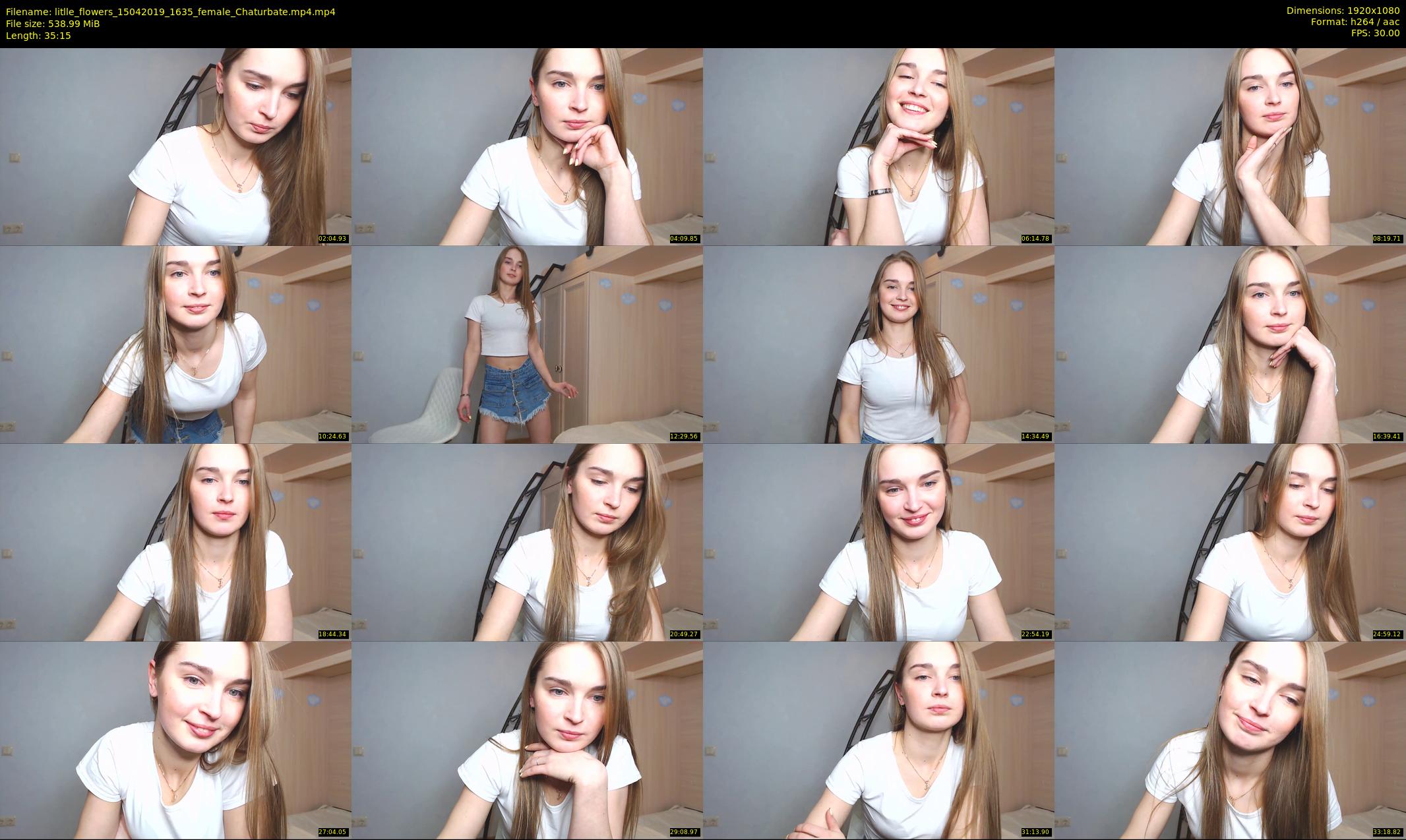 litlle_flowers — 36 minute Chaturbate female cam show recording, 1080p, Apr 15, 2019