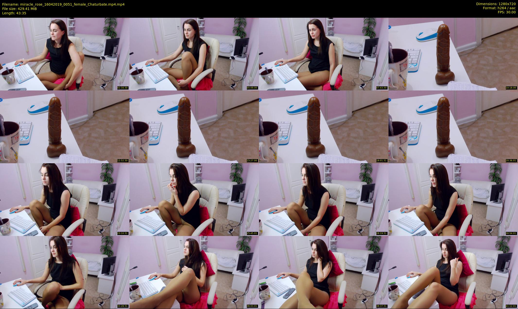 miracle_rose — 44 minute Chaturbate female cam show recording, 720p, Apr 16, 2019
