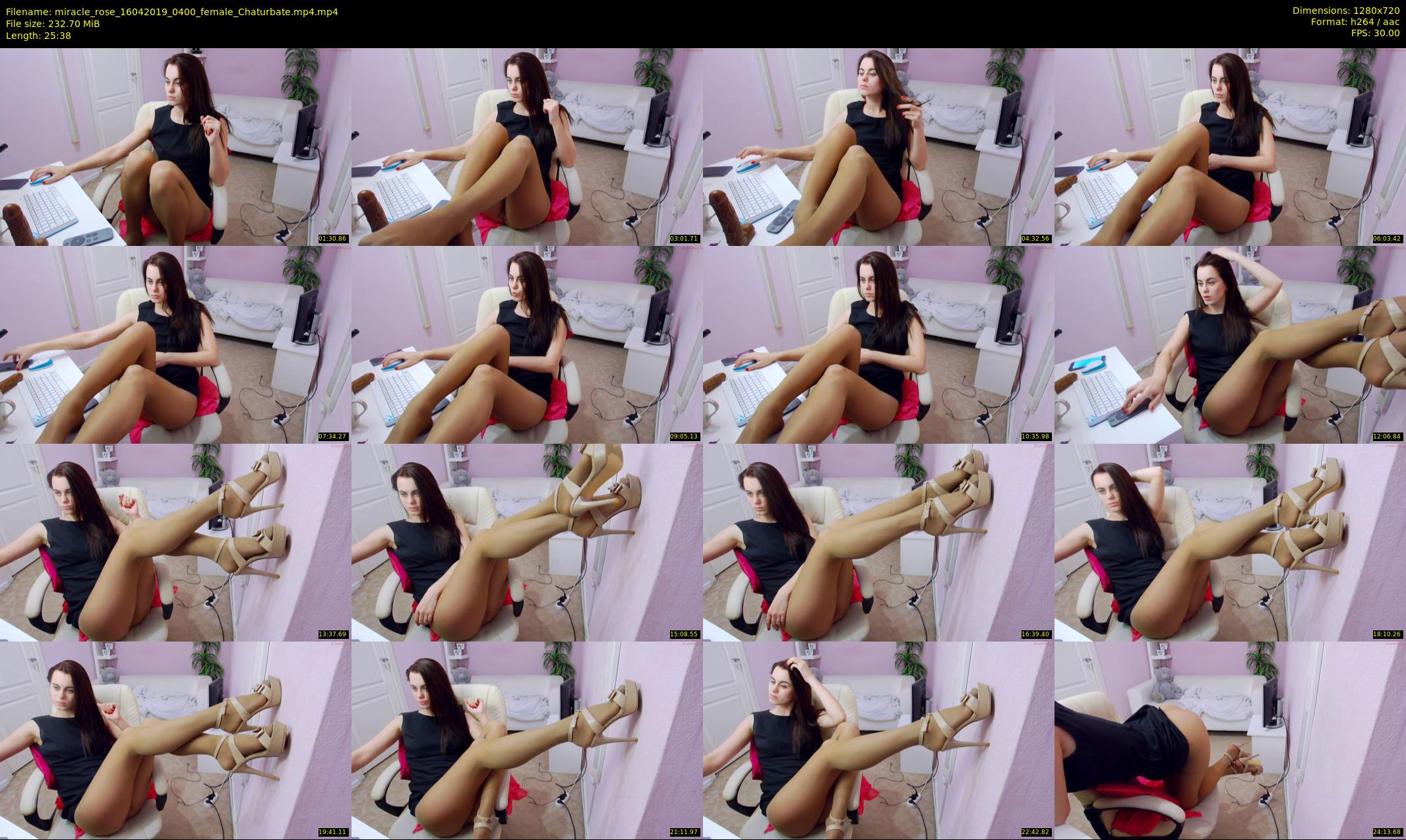 miracle_rose — 26 minute Chaturbate female cam show recording, 720p, Apr 16, 2019