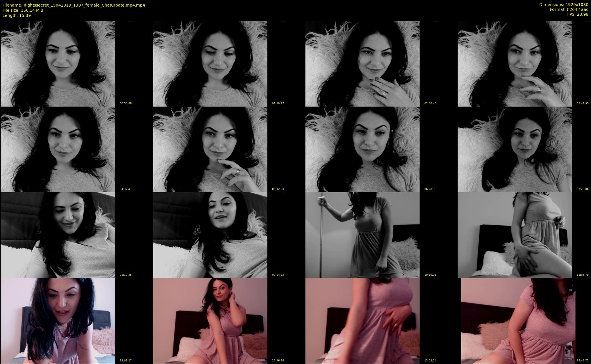 nightssecret — 16 minute Chaturbate female cam show recording, 1080p, Apr 15, 2019