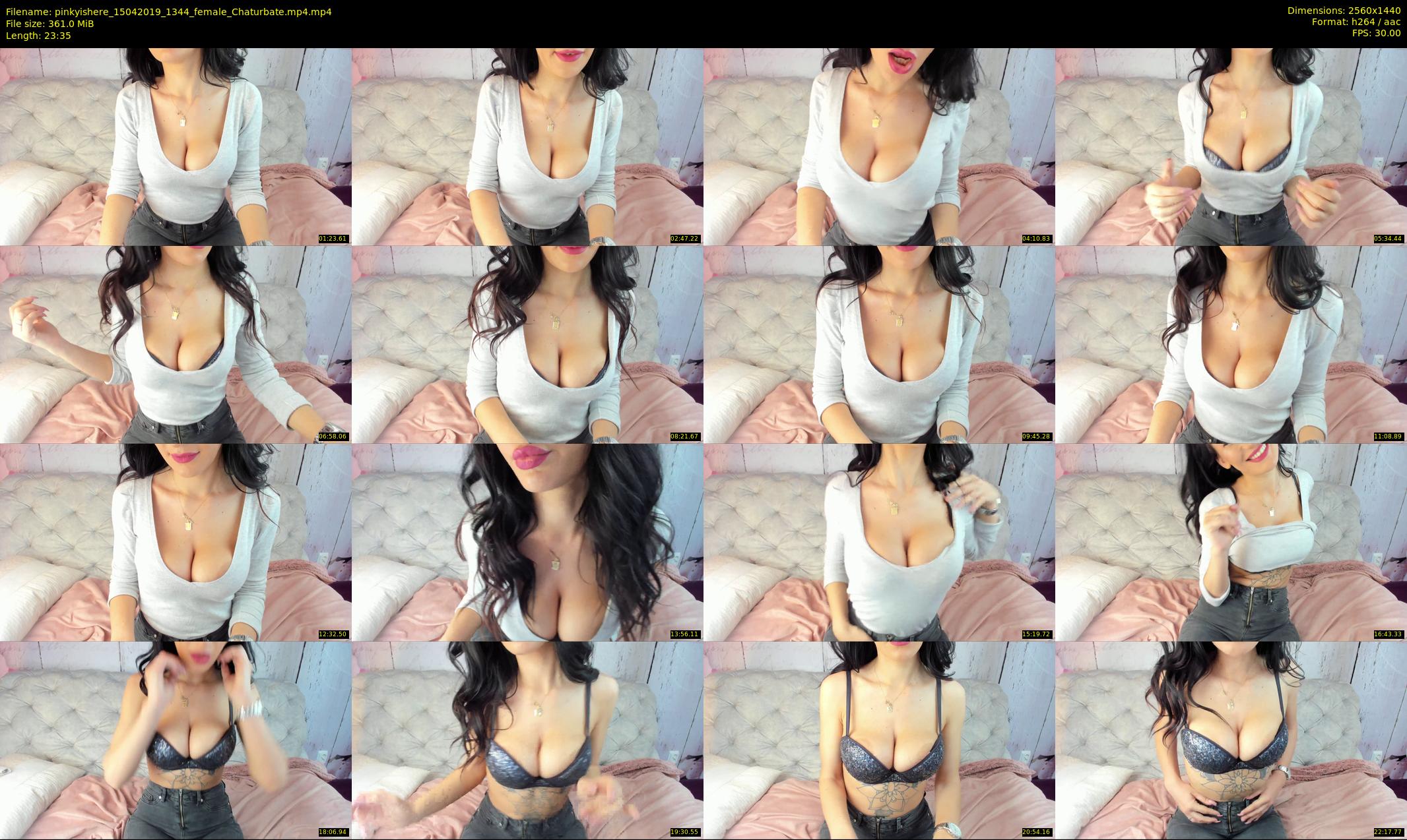 pinkyishere — 24 minute Chaturbate female cam show recording, 1080p, Apr 15, 2019