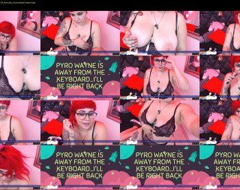 pyrowayne — 60 minute Chaturbate female cam show recording, 720p, Apr 16, 2019