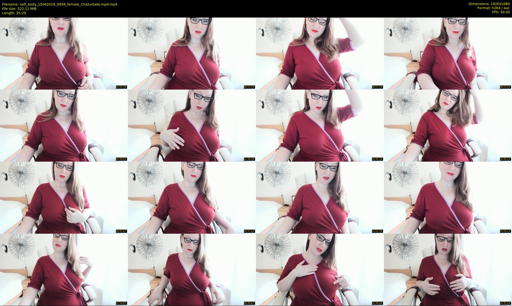 soft_body — 36 minute Chaturbate female cam show recording, 1080p, Apr 15, 2019