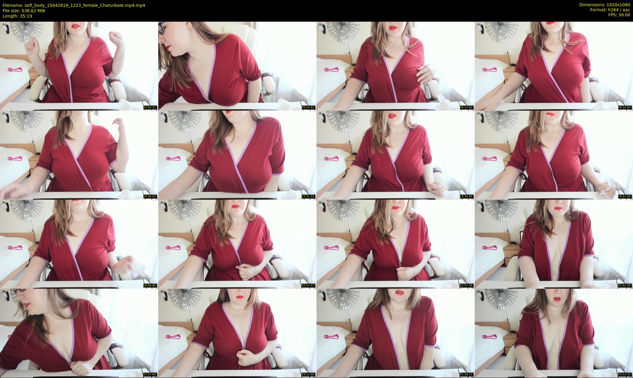 soft_body — 36 minute Chaturbate female cam show recording, 1080p, Apr 15, 2019