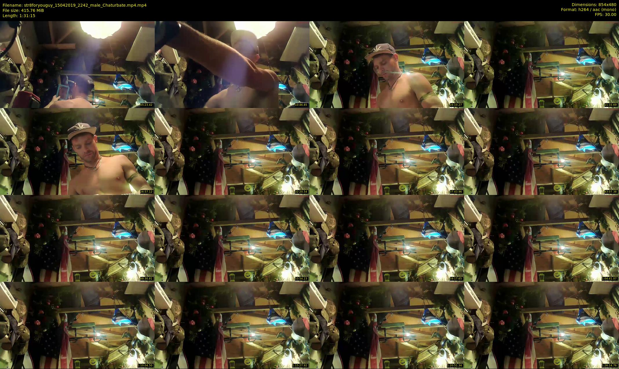 str8foryouguy — 92 minute Chaturbate male cam show recording, 480p, Apr 15, 2019