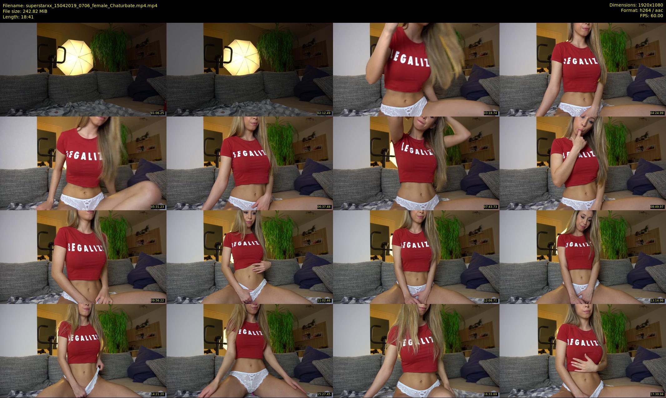 superstarxx — 19 minute Chaturbate female cam show recording, 1080p, Apr 15, 2019