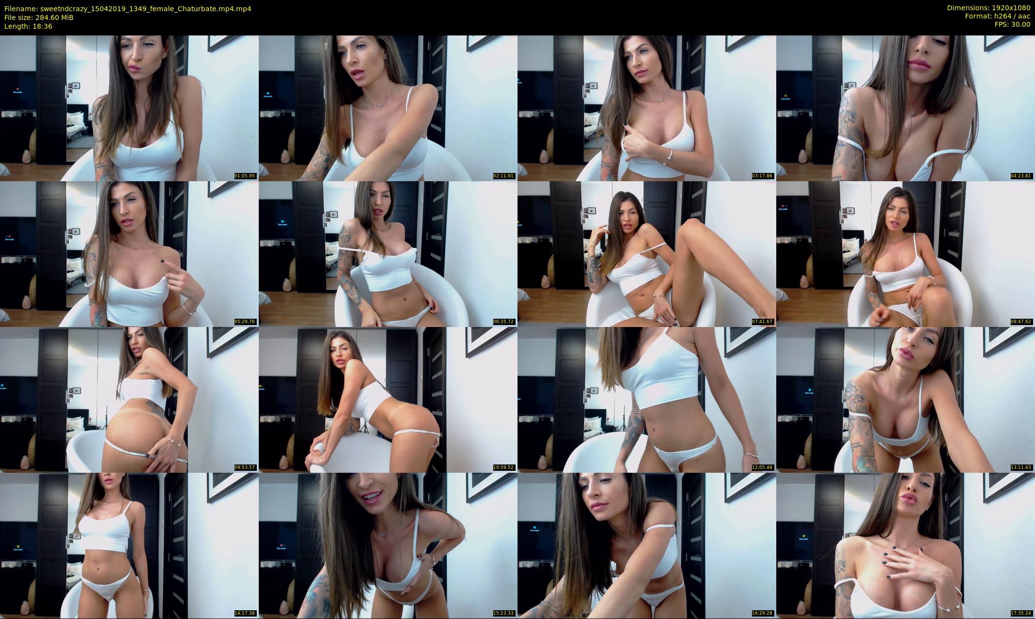 sweetndcrazy — 19 minute Chaturbate female cam show recording, 1080p, Apr 15, 2019