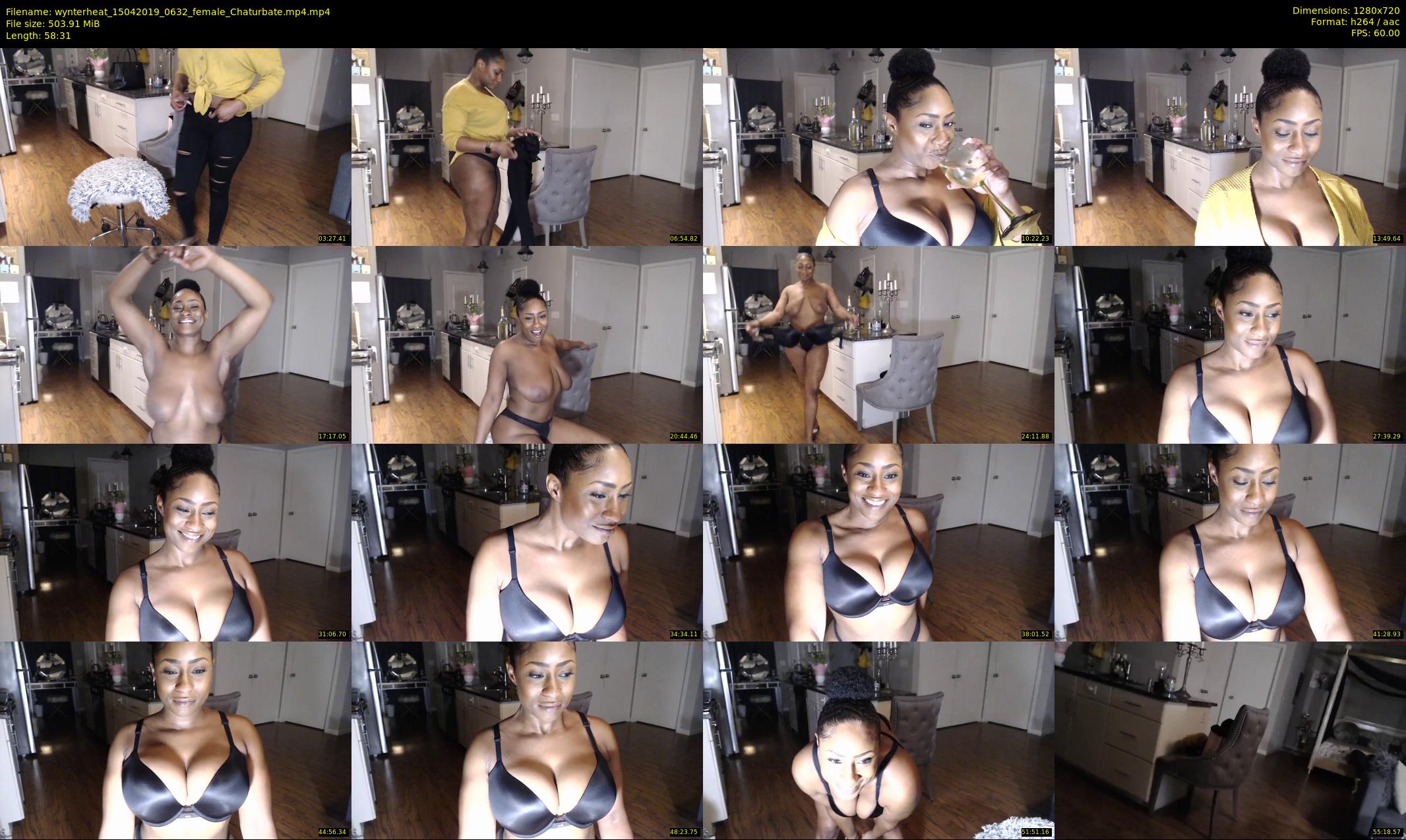 wynterheat — 59 minute Chaturbate female cam show recording, 720p, Apr 15, 2019
