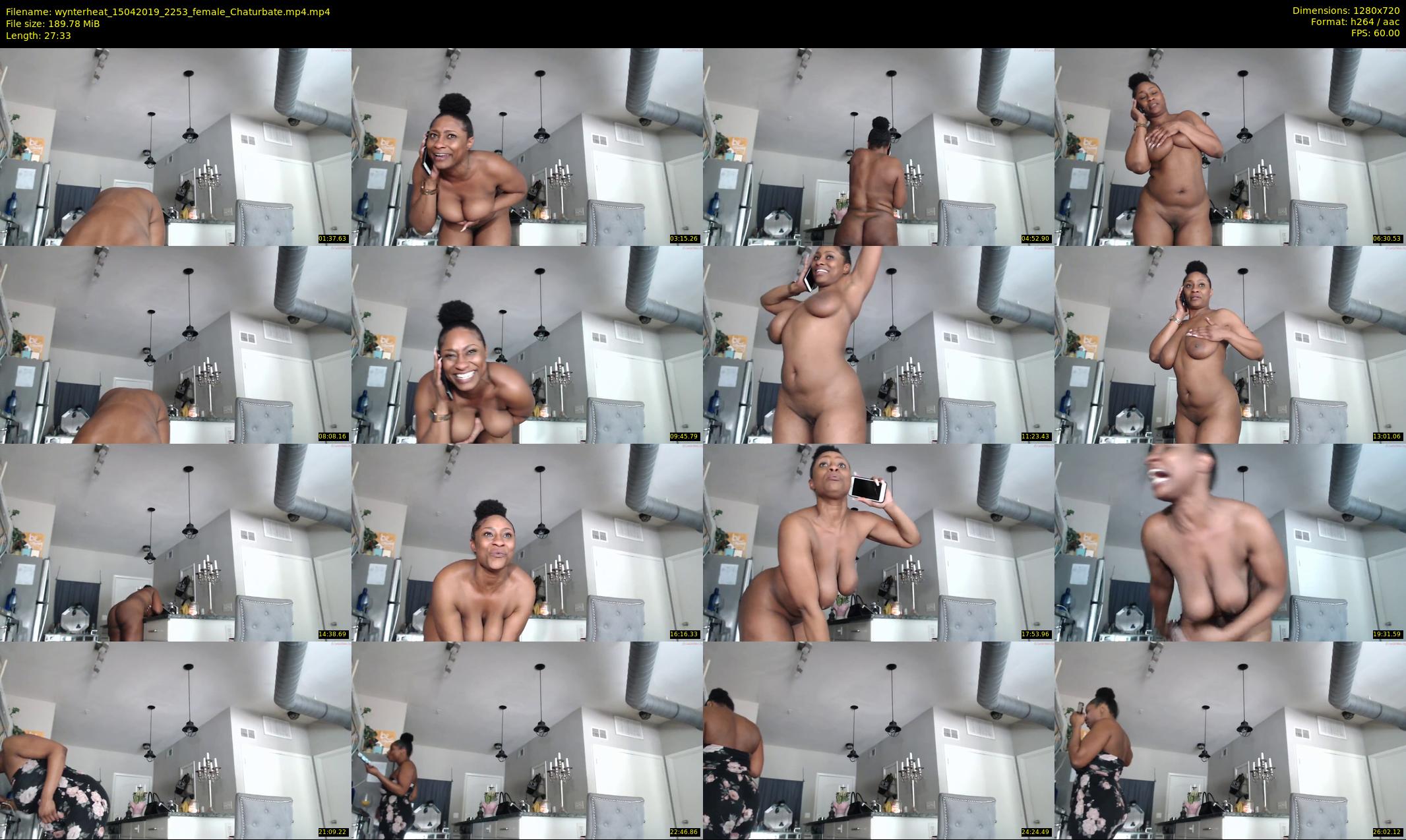 wynterheat — 28 minute Chaturbate female cam show recording, 720p, Apr 15, 2019