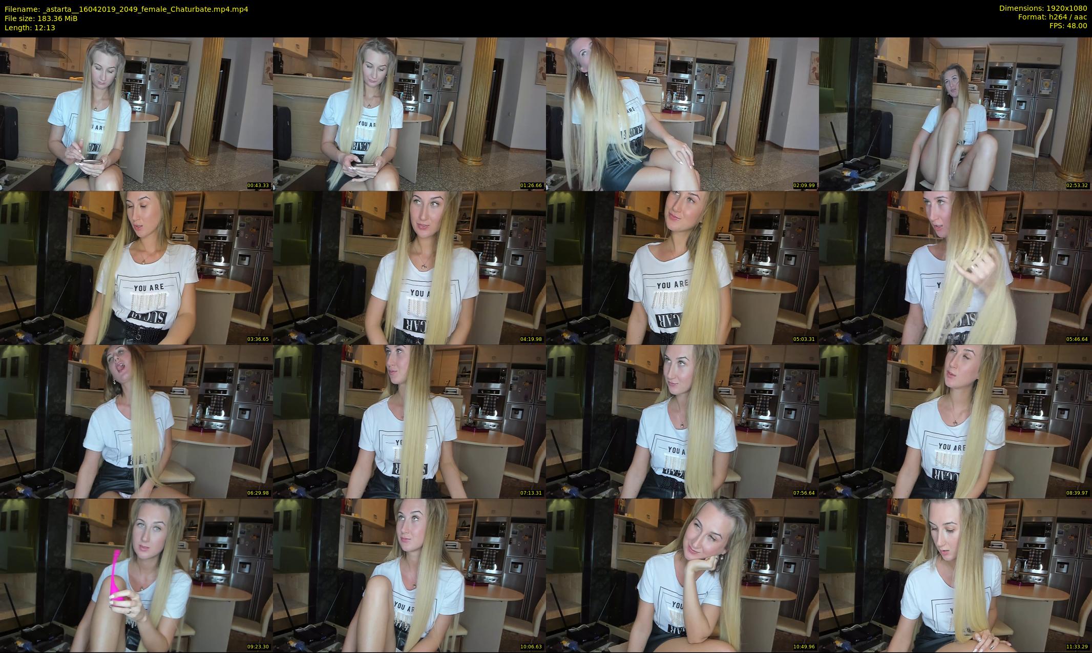 _astarta_ — 13 minute Chaturbate female cam show recording, 1080p, Apr 16, 2019