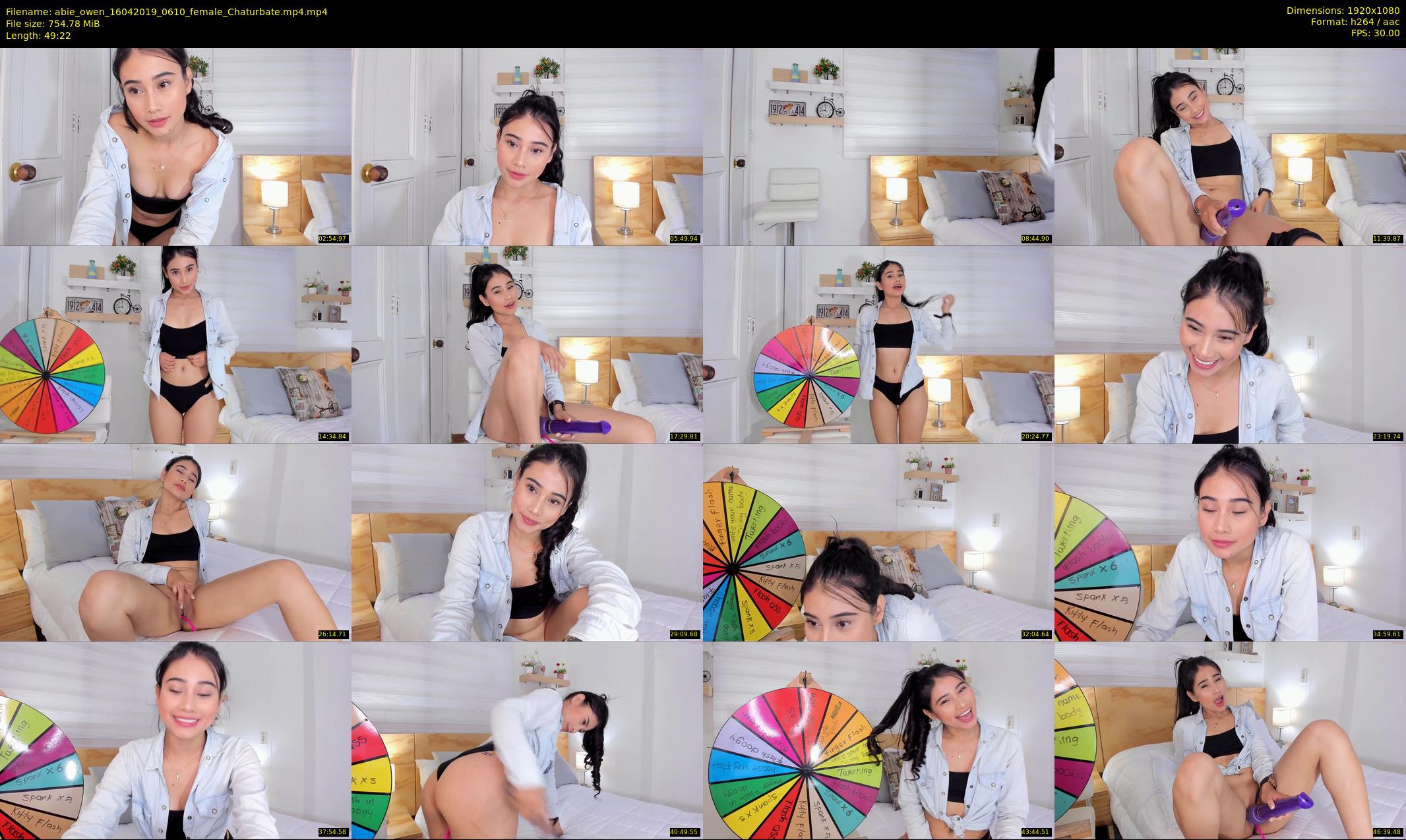 abie_owen — 50 minute Chaturbate female cam show recording, 1080p, Apr 16, 2019