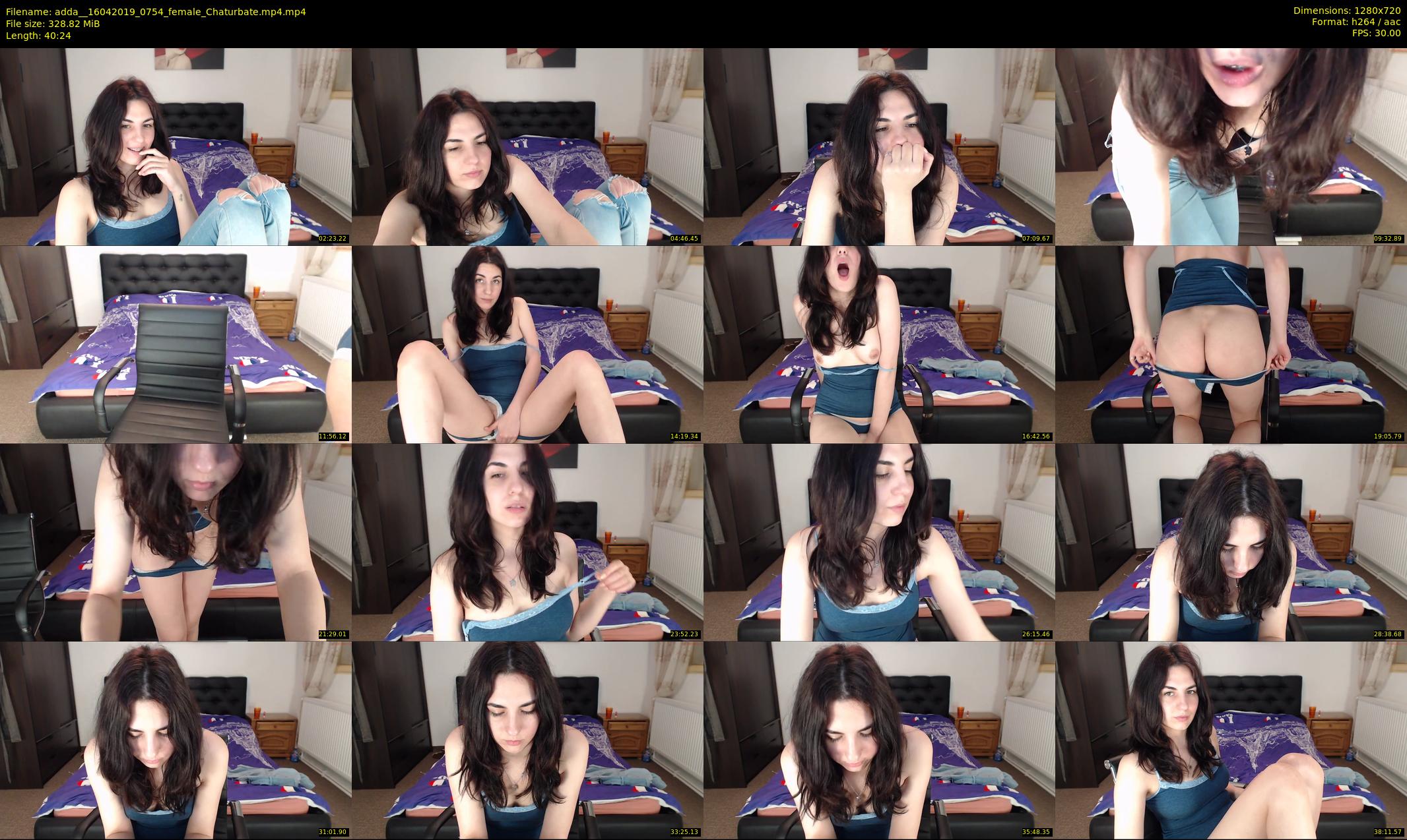 adda_ — 41 minute Chaturbate female cam show recording, 720p, Apr 16, 2019