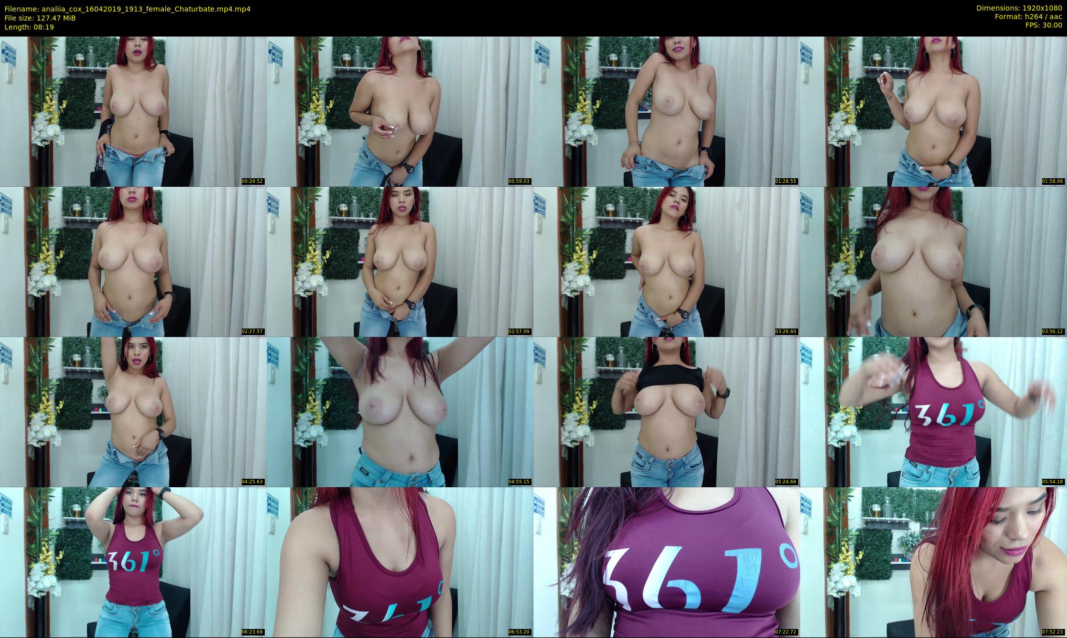 analiia_cox — 9 minute Chaturbate female cam show recording, 1080p, Apr 16, 2019