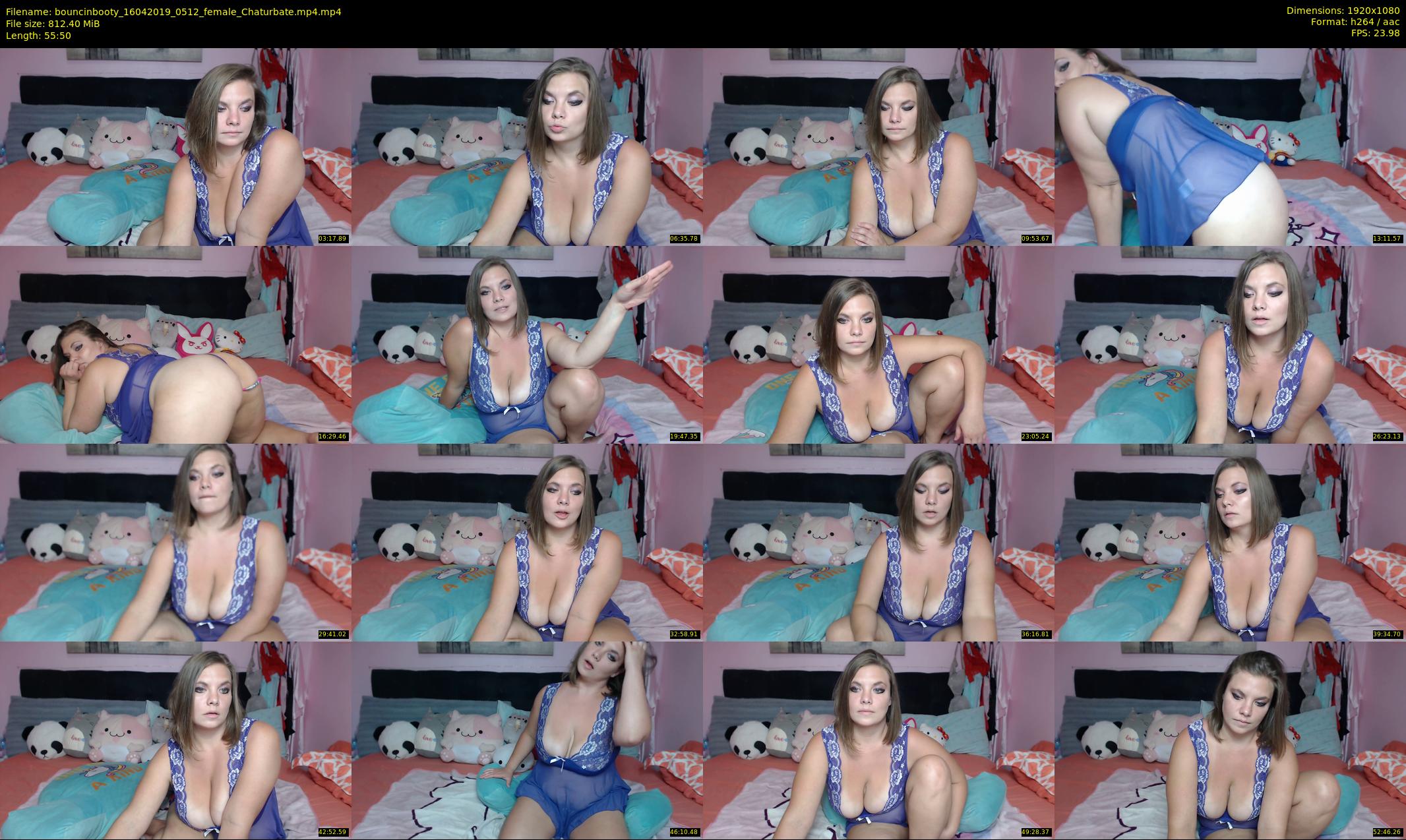 bouncinbooty — 56 minute Chaturbate female cam show recording, 1080p, Apr 16, 2019