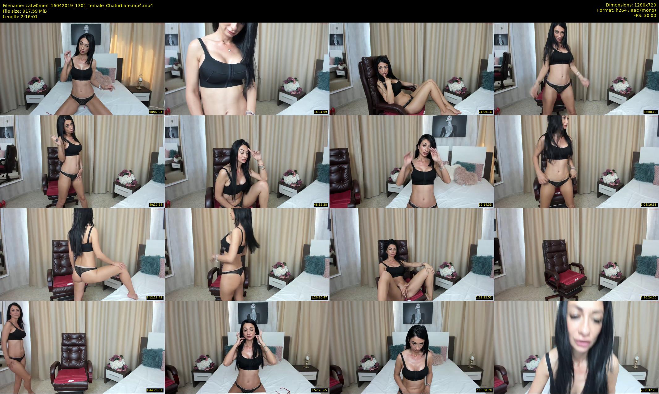 catw0men — 137 minute Chaturbate female cam show recording, 720p, Apr 16, 2019