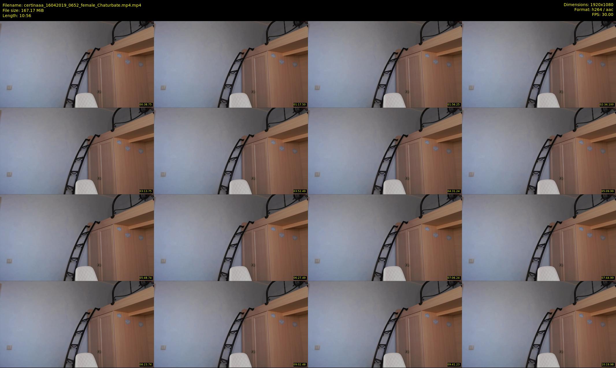 certinaaa — 11 minute Chaturbate female cam show recording, 1080p, Apr 16, 2019