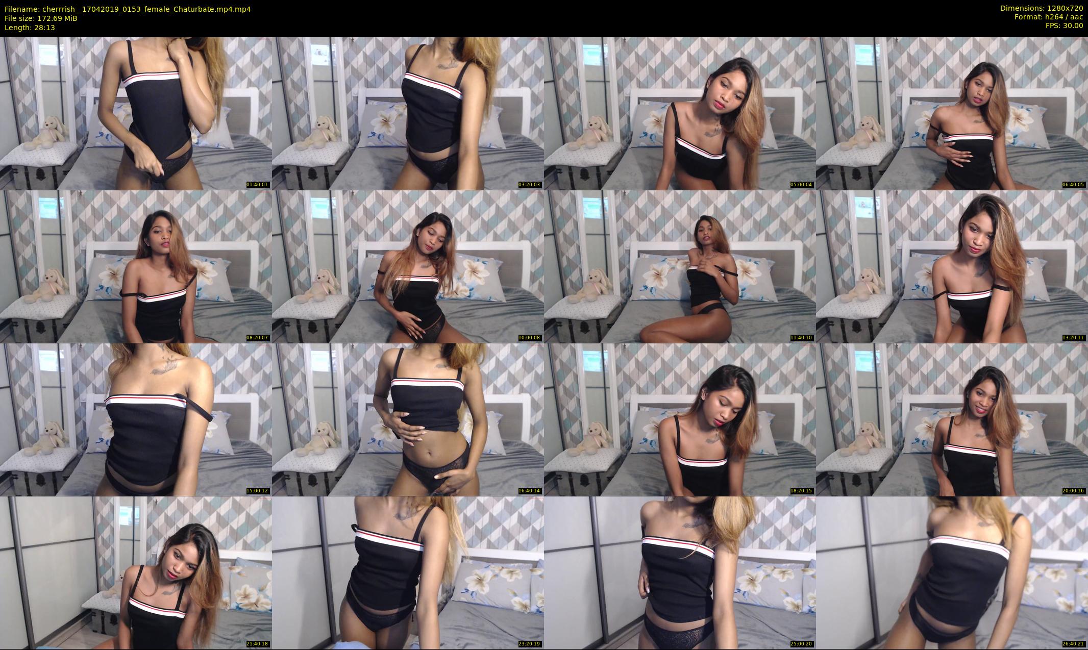 cherrrish_ — 29 minute Chaturbate female cam show recording, 720p, Apr 17, 2019
