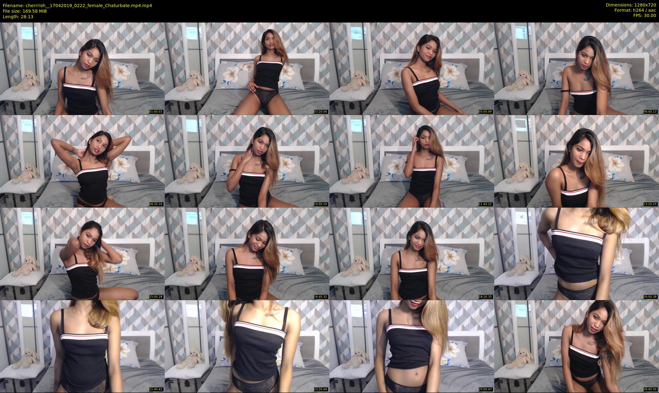 cherrrish_ — 29 minute Chaturbate female cam show recording, 720p, Apr 17, 2019