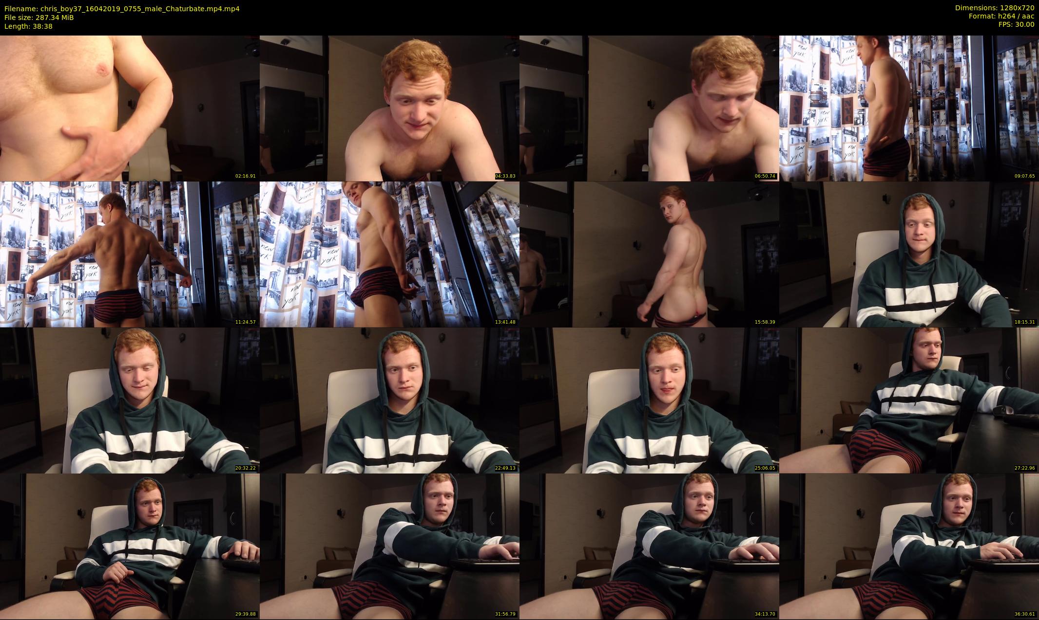 chris_boy37 — 39 minute Chaturbate male cam show recording, 720p, Apr 16, 2019