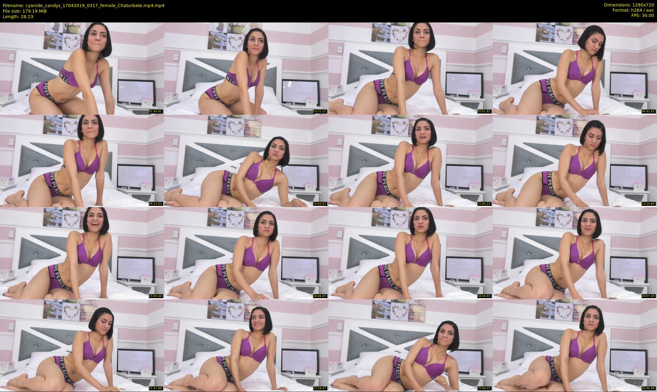 cyanide_candys — 29 minute Chaturbate female cam show recording, 720p, Apr 17, 2019