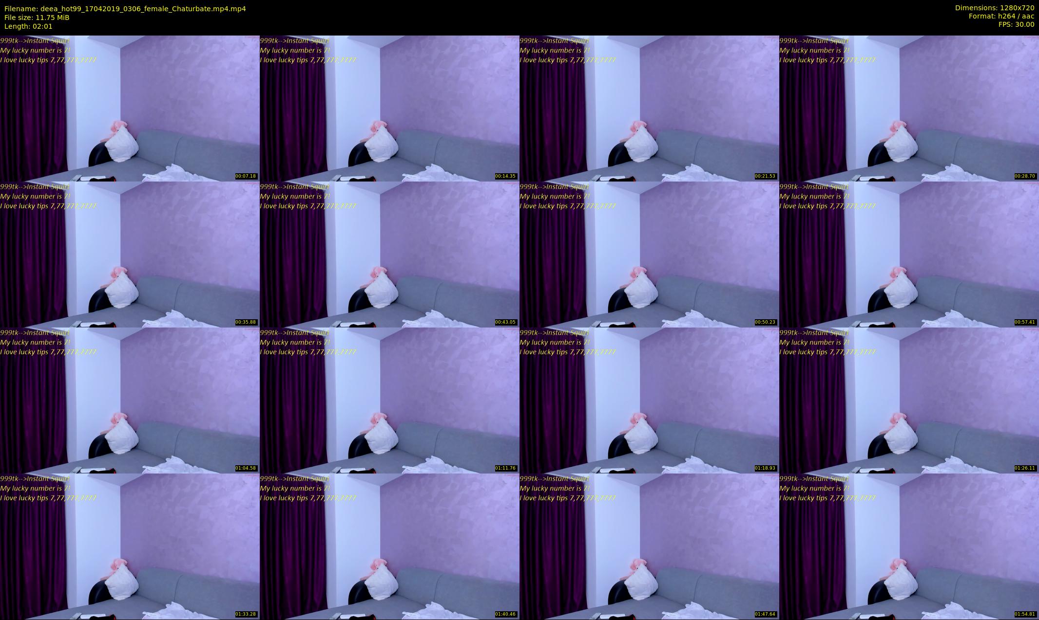 deea_hot99 — 3 minute Chaturbate female cam show recording, 720p, Apr 17, 2019