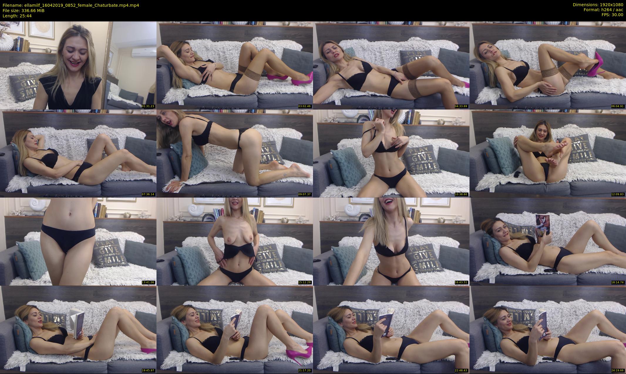 ellamilf — 26 minute Chaturbate female cam show recording, 1080p, Apr 16, 2019